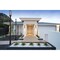 Z-Lite Glenwood 1 Light Outdoor Post Mounted Fixture, Black & Clear 586PHBR-519P-BK - alternate 4